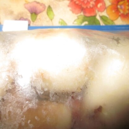 明日から外出するので冷蔵庫の整理を!里芋が冷凍できるとは知りませんでした